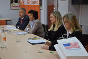 La Fundacin Secretariado Gitano recibe a la nueva agregada cultural de la Embajada de EEUU en Espaa