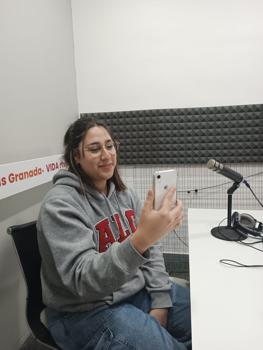 Sara Heredia de Granada, estudiante del programa de la FSG Radio ECCA, participa en una aventura europea “Erasmus Nuevos Desafos”