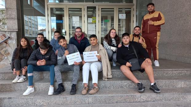 Alumnado de la FSG Ferrol participa en el programa “Educar en Justicia”