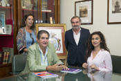El Decano del Colegio de Abogados de Sevilla recibe a la Tcnica de Igualdad del programa Cal de la Fundacin Secretariado Gitano en la regin
