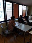 Sesin con empresas en Formatate con Garanta de la Fundacin Secretariado Gitano en Lugo