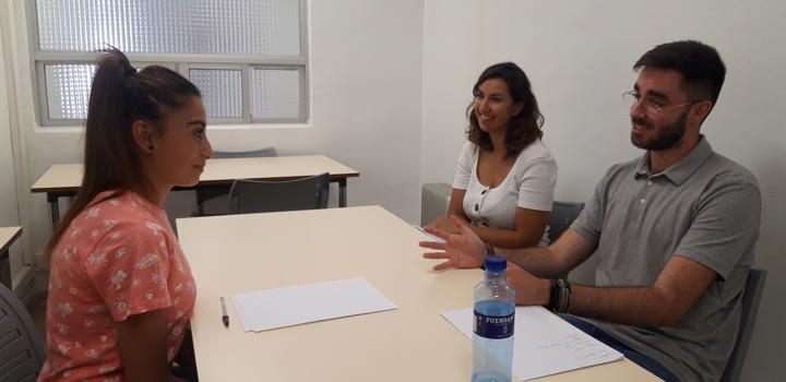 Jornada de Simulacro de Entrevistas de Trabajo en el Formatate con Garanta de la Fundacin Secretariado Gitano en Cuenca
