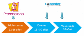Esquema del itinerario personalizado de inserción