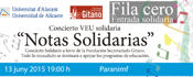 “Notas Solidarias” , un concierto solidario para apoyar la educacin de la juventud gitana