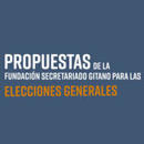Propuestas electorales de la Fundacin Secretariado Gitano en el programa de radio Gitanos de RNE