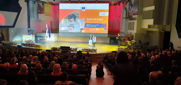 El proyecto de innovacin #EmpleandoDigital, ganador de los prestigiosos premios europeos VET Excellence Awards