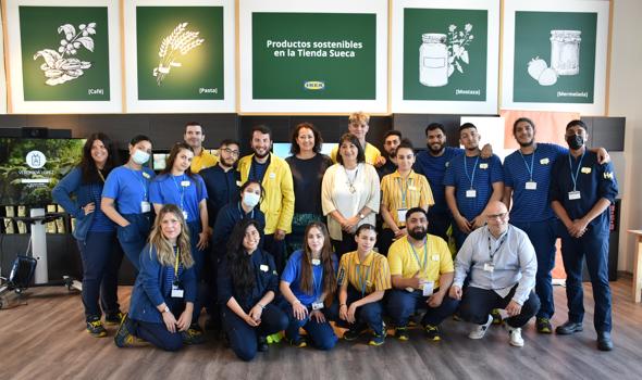 La Fundacin Secretariado Gitano presenta la X Edicin de su programa de empleo Aprender Trabajando en colaboracin con Ikea Alcorcn, en Madrid