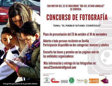 La Fundacin Secretariado Gitano en Sevilla participa en un concurso de fotografa con el ttulo 