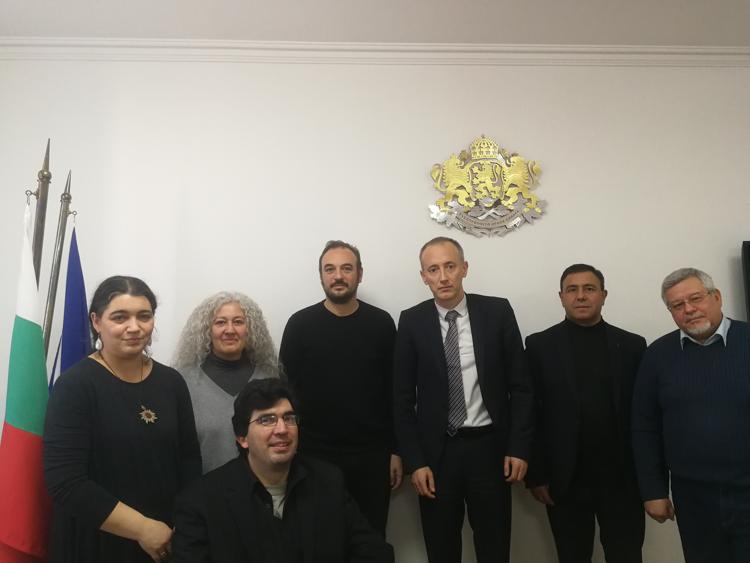 meeting with the Bulgarian Minister of Education 