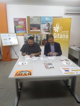 La Fundacin Secretariado Gitano en Puertollano renov un convenio de colaboracin regional con la empresa Iman Temporing