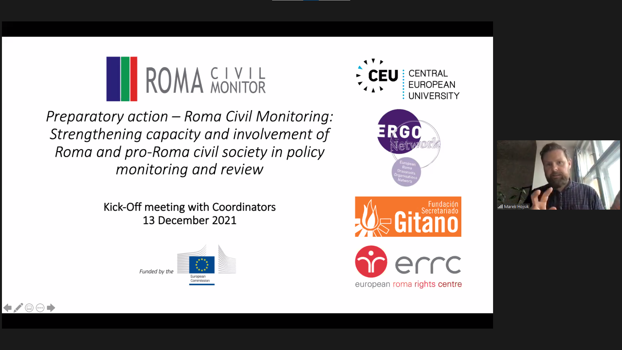 Primera reunin de los coordinadores nacionales seleccionados para la implementacin del nuevo proyecto Roma Civil Monitor 