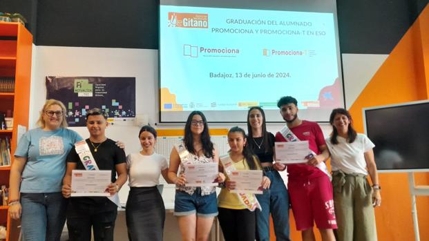 FSG Badajoz celebra la graduacin del Programa Promociona