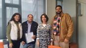 FSG Mlaga y el Director Territorial se reunen con la Directora de Va Pblica para Proyecto de Venta Ambulante Mercaemprende Joven