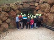 Visita cultural del alumnado Promociona de Burgos a Mina Esperanza en Olmos de Atapuerca