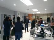 Visita de la Concejala de Atencin a las Personas e Igualdad del Ayuntamiento de Oviedo
